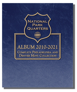 Dansco National Parks Quarter Album Date Set 2010 - 2021 #7148